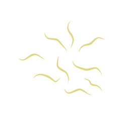 Fototapeta premium Illustration Ascaris