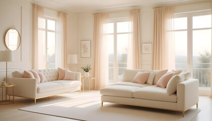Photo interior modern design room 3d illustration