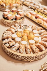 A Table Topped With Lots Of Different Types Of Past