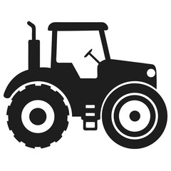 tractor isolated on white background