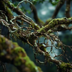 forest background Generative AI