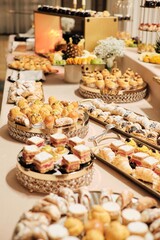 A Table Filled With Lots Of Different Types Of Past