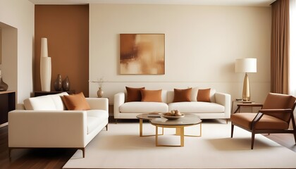 Photo interior modern design room 3d illustration