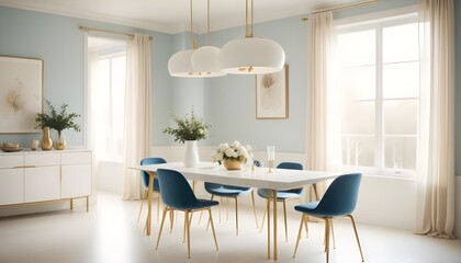 Fototapeta premium Photo interior modern design room 3d illustration