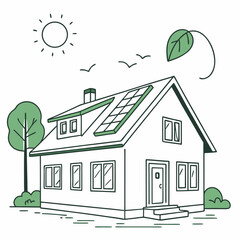 illustration of a house