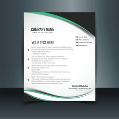 Modern Corporate Flyer Template for Business Marketing and Promotion