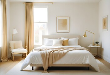 Fototapeta premium Photo interior modern design room 3d illustration