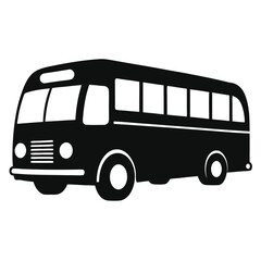 vector illustration of a bus