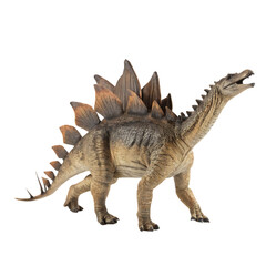 Obraz premium Stegosaurus dinosaur isolated on a transparent background