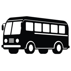 vector illustration of a bus