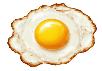 Sunnyside up A glistening yolk fried to golden perfection sits on a black canvas