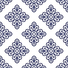 pattern batik flower damask ethnic boho ikat texture tribal geometric background