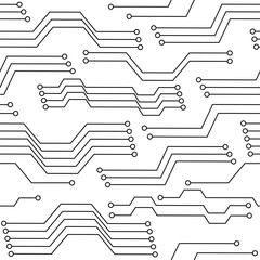 電子回路基板のシームレスパターン