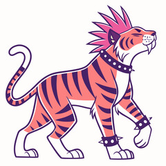 tiger cartoon character