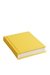 Blank Book Isolated on White Background 