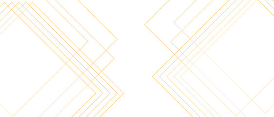 Abstract Elegant modern gold line with luxury geometric square shape. Angular diamond and square shapes lines with soft gradient. Futuristic geometric shape with realistic lines. 