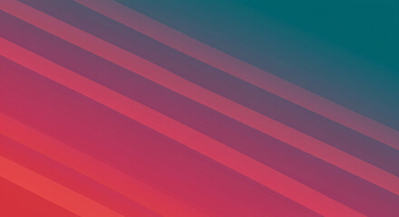 Fototapeta premium Gradient of vivid colours forming an abstract striped background effect