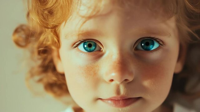 A serene child lost in peaceful thought and reflection, embodying innocence and tranquility.