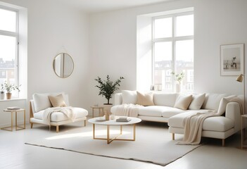 Photo interior modern design room 3d illustration