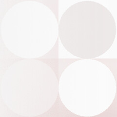 ピンクの円と四角のきかがくイラストシンプルノイズグラデーションベクター背景