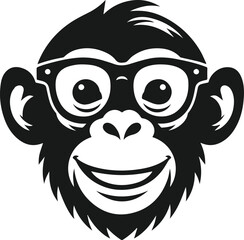 Monkey silhouette