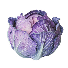 Obraz premium purple cabbage