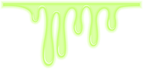 Industrial radioactive substance spilling in a bright and uneven flow.