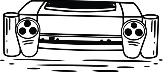 vector illustration of an electric plug