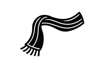 Fototapeta premium summer scarf vector icon