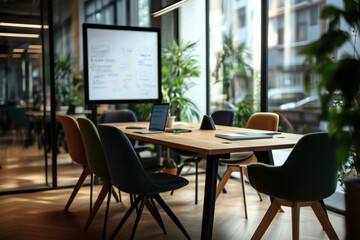 Fototapeta premium Modern conference room