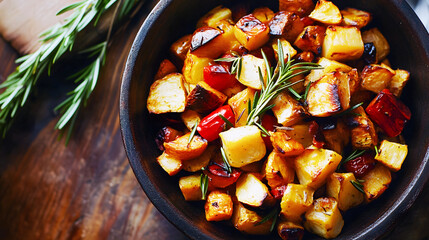  Roasted Root Vegetables with Fresh Herbs