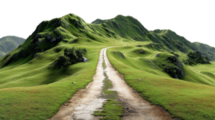 mountain road in the mountains