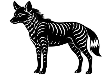 Cute Forest Animal Vector Line Art – Cartoon Clipart, Logo Icon, Funny Wildlife Illustration on White Background