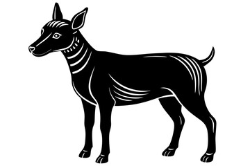 Cute Forest Animal Vector Line Art – Cartoon Clipart, Logo Icon, Funny Wildlife Illustration on White Background