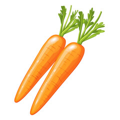 carrots with leaves
