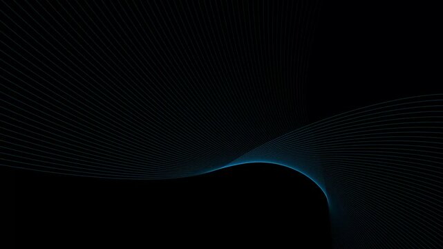 Flowing dots particles wave pattern halftone gradient curve shape isolated on white background. Black abstract background design. wavy line pattern