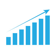 Progress statistics concept vector isolated
