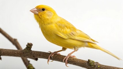 Obraz premium Belgian Canary on studio background 