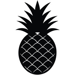 Obraz premium pineapple vector illustration