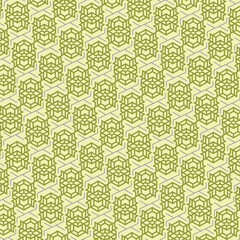seamless pattern with green leaves