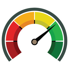 speedometer vector illustration