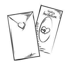 Wedding invitation cards. Vector