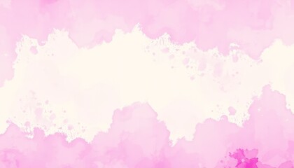 Delicate Pink Watercolor Design