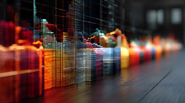 A comparative chart displaying the performance of private equity investments versus public market stocks