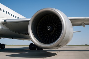 airplane in the airport