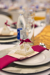 Nikkah favor bid boxes, event gifts and wedding cards , Pakistani Islamic weddings, interior design table