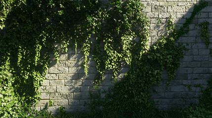 stone wall texture with cracks and mossy details, giving a natural and aged appearance 