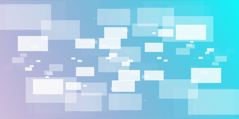 An abstract design featuring a white square box centered on a clean, gradient background. The box has soft edges and subtle shadows to create depth, with minimalist lighting and a modern.