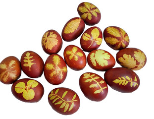 Easter eggs in Maramures, Romania