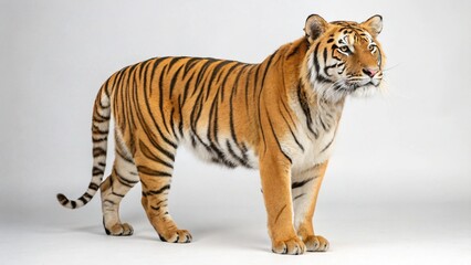 Fototapeta premium Bengal Tiger on studio background 